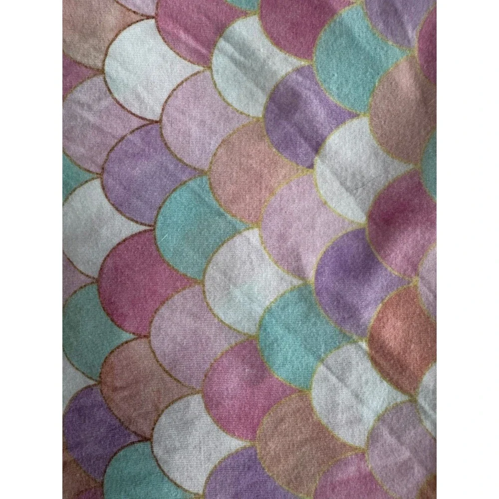 Little Sleepies Mermaid scales Crib Sheet